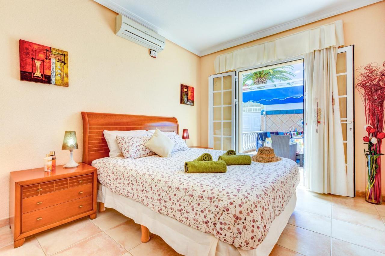 Villa Teide Sol Con Piscina Climatizada, Playa Fanabe, Costa Adeje Zewnętrze zdjęcie