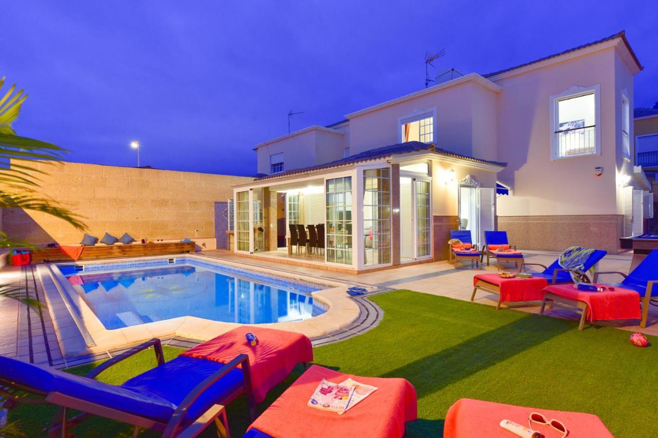 Villa Teide Sol Con Piscina Climatizada, Playa Fanabe, Costa Adeje Zewnętrze zdjęcie