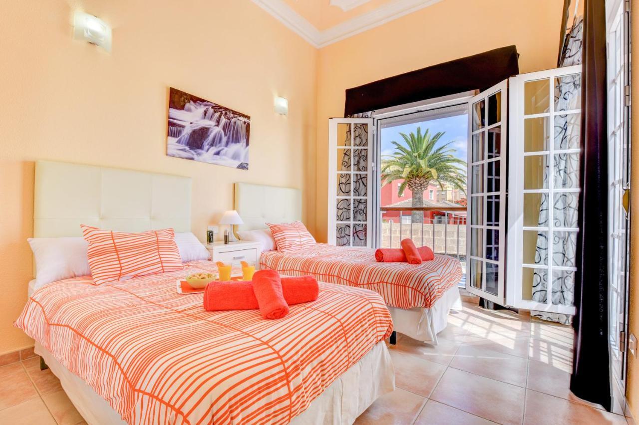 Villa Teide Sol Con Piscina Climatizada, Playa Fanabe, Costa Adeje Zewnętrze zdjęcie