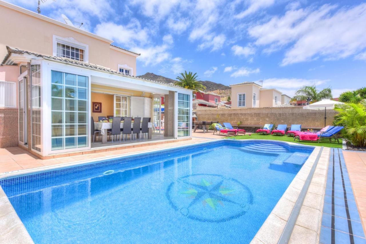Villa Teide Sol Con Piscina Climatizada, Playa Fanabe, Costa Adeje Zewnętrze zdjęcie