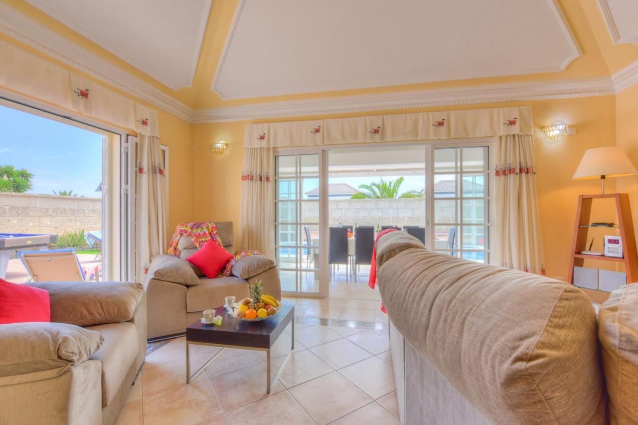 Villa Teide Sol Con Piscina Climatizada, Playa Fanabe, Costa Adeje Zewnętrze zdjęcie