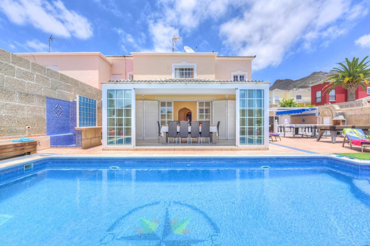 Villa Teide Sol Con Piscina Climatizada, Playa Fanabe, Costa Adeje Zewnętrze zdjęcie